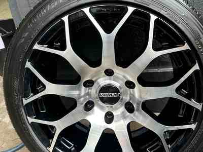 ［CRS名古屋］　アウトレットタイヤ　ESSEX　MESH　225/45R18　95W　ブラックポリッシュ（BP）