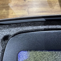 【CRS 名古屋】Ｎ0007アウトレット商品　ハイエース用　ガラスリッド　ESSEXロゴ　フィルム施工済み　傷有りのサムネイル