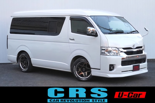 7307　令和7年式　ハイエース　ワゴンGL　内装架装　2WD　2700cc　ガソリン車　10人乗り　0.8万kmのサムネイル