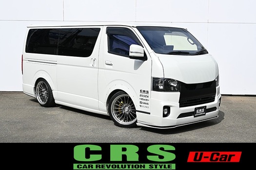 7347 令和6年式 ハイエース スーパーGL ダークプライムⅡ  2WD 2,800cc (ディーゼル車)  2/5人乗車 3.0万kmのサムネイル