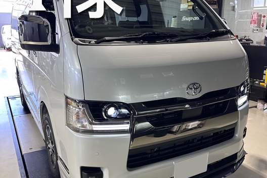 CRS名古屋店　ハイエース足回り改善　ワンランク上の乗り心地に！！サムネイル