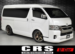 7242 令和3年式 ハイエース スーパーGL ダークプライムⅡ  2WD 2,700cc (ガソリン車)  2/5人乗車 4.0万km 車検:令和9年8月31日
