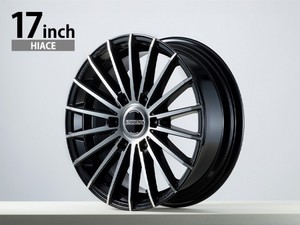《1PC》EF-17インチ【17×6.5J+38】ハイエース対応サイズ