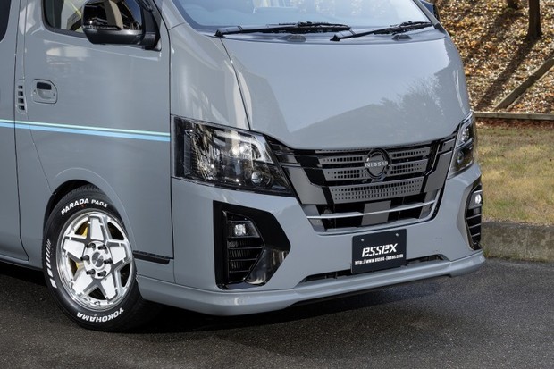 ES バッドパネル  未塗装 ■キャラバン NV350キャラバン 標準幅用 貼り付けタイプ