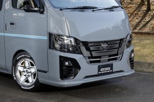 ES バッドパネル  未塗装 ■キャラバン NV350キャラバン 標準幅用 貼り付けタイプ