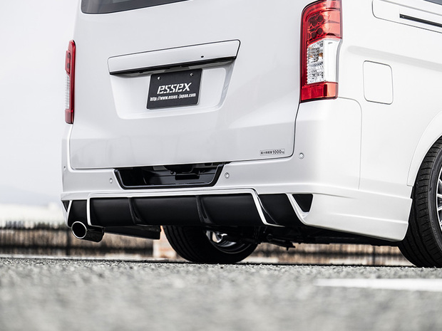 ES キャラバン LEGARE リアバンパースポイラー FRP製 3型標準ボディ