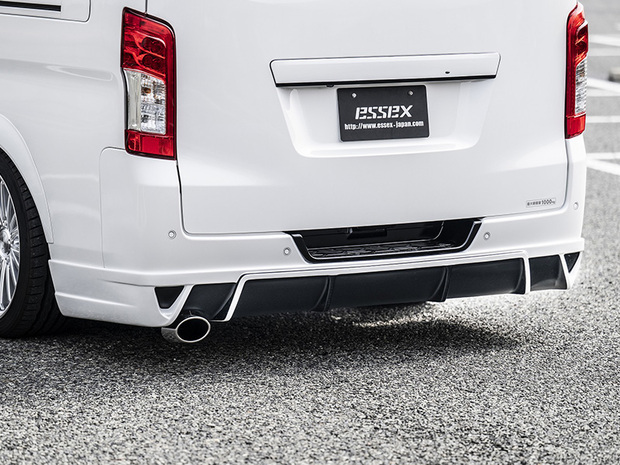 ES キャラバン LEGARE リアバンパースポイラー FRP製 3型標準ボディ