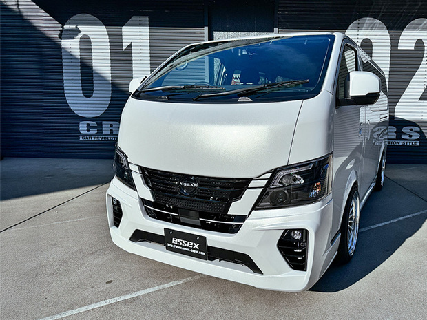 ES キャラバン LEGARE フロントバンパースポイラー FRP製 3型標準ボディ