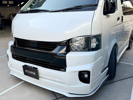 LEGARE フロントバンパースポイラー ワイド用 □ハイエース4型 LEGARE フロントバンパースポイラー ワイド用 □ハイエース4型