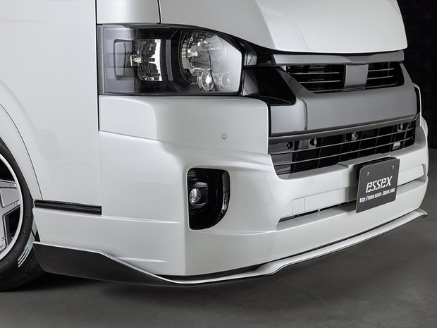 LEGARE フロントバンパースポイラー ワイド用 ■ハイエース4型以降〜