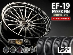 タイヤホイールセット ■EF-19インチ×GOODYEAR Efficien  225/40R19