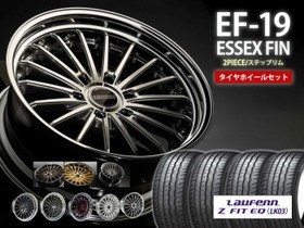 タイヤホイールセット ■EF-19インチ×HANKOOK Laufenn  225/40R19