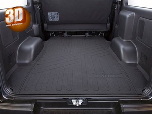 3Dラバーカーゴマット 200系ハイエースS-GL用　【代引不可】【個人宅不可】