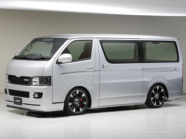 ES　フロントグリルVer.1　FRP製 ■ハイエース標準ボディ 1型2型用