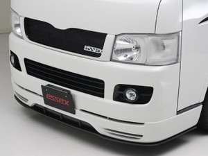 ES　フロントリップスポイラーVer.II　FRP製  ■ハイエース標準ボディ 1型 2型用　