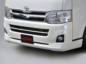 ES　フロントリップスポイラーVer.III　ABS製 ハイエース 標準ボディ3型用　