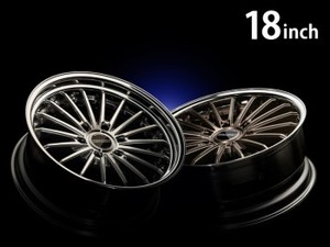 《2PC》EF-18インチ【7.0J〜11.5J】2ピースホイール