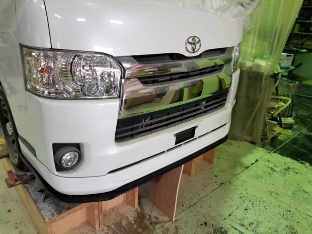 ES　フリッパーVer.IV 未塗装FRP製/カーボン製 ■ハイエース標準ボディ 4型以降対応