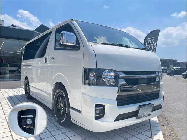 LEGANCE クロームベゼルフォグランプカバー  7型以降用