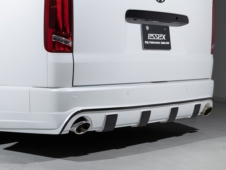 LEGARE ワイド用 リアバンパースポイラー FRP製 マフラー開口部