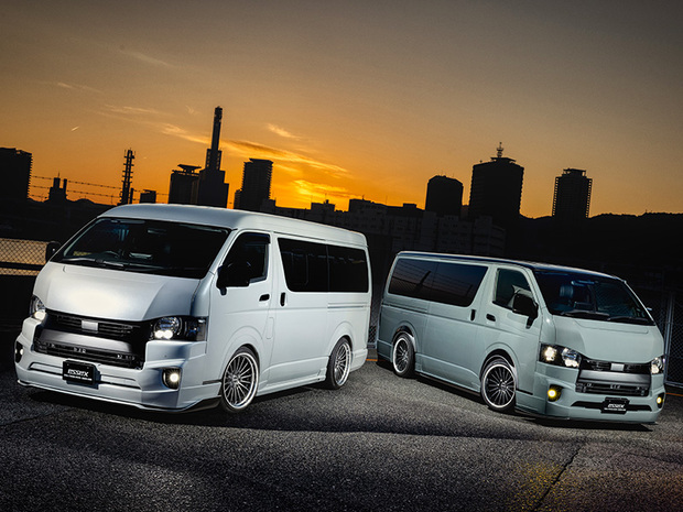 LEGARE サイドステップ  ■ハイエース ナローワイド共通 全年式対応