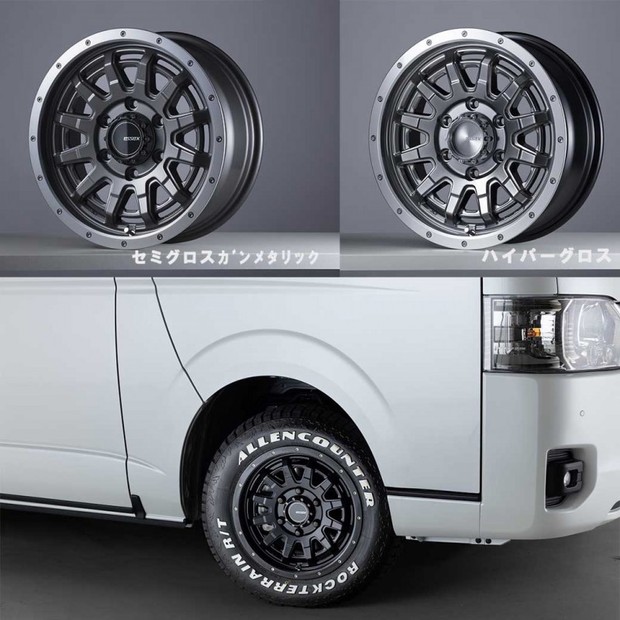 【エセックス タイヤホイールセット】■EX16インチ×TOYO H30 OPENCOUNTRY 他