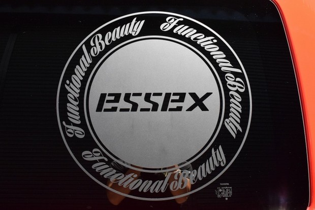 ESSEX　サークルステッカー(大)　470φ　1枚【代引不可】