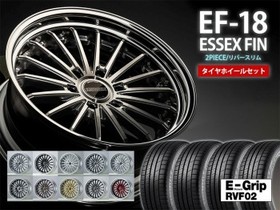 タイヤホイールセット ■EF-18インチ×GOODYEAR Efficient  225/45R18