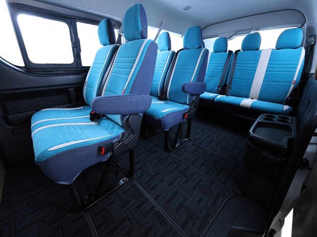 CP シートカバー前後セット ワイド/ワゴンGL用 カルフォルニアスタイル type.1