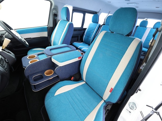 CP シートカバー前後セット ワイド/ワゴンGL用 カルフォルニアスタイル type.1