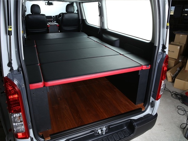 CP 100 ベッドキット ワイドS-GL用 ブラック レザーシリーズ