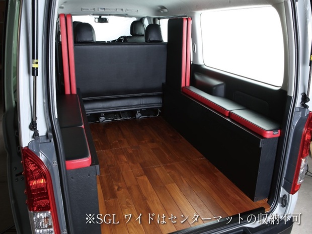 CP 100 ベッドキット ワイドS-GL用 ブラック レザーシリーズ