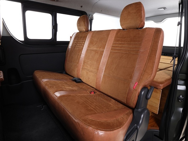 CP シートカバー前後セット ナロー・ワイド共通 S-GL用 ブルックリンスタイル type.2