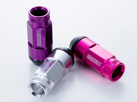 M12×P1.5 2ピースシェルナット【ミドル/ローレット】アダプター