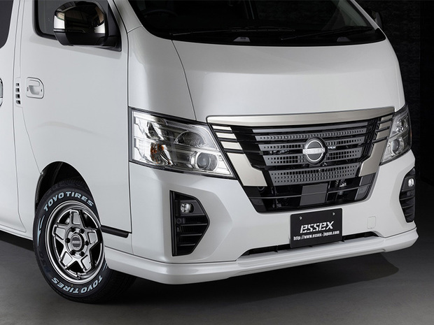ES フロントリップスポイラー forキャラバン  ABS製 未塗装/QAC/KBY■3型標準