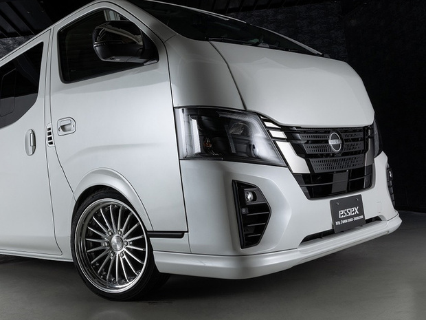 ES バッドパネル  未塗装 ■キャラバン NV350キャラバン 標準幅用 貼り付けタイプ