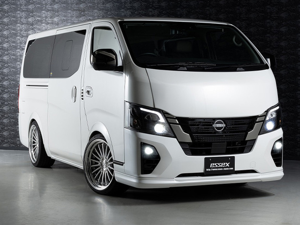 ES バッドパネル  未塗装 ■キャラバン NV350キャラバン 標準幅用 貼り付けタイプ