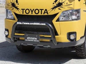 ES　EXTREME　フロントリップスポイラー ■ハイエース標準 4型以降～　