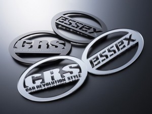 リア用アクリルエンブレム ESSEXロゴ/CRSロゴ ハイエース 標準/ワイド リア対応