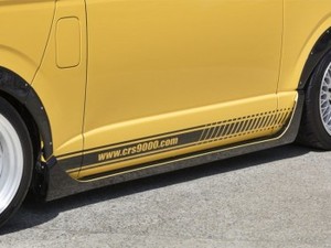 CRS　サイドデカール(イエローLDデモカー仕様)  200系ハイエース　