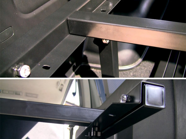 CRS　カスタムベッドキット用強化センターバーキット ■ハイエース 標準S-GL用