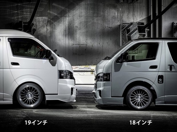 《2PC》EF-19インチ【8.0J〜12.5J】2ピースホイール