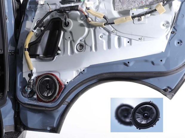 ALPINE メティオサウンド ハイエース/レジアスエース専用ルーフスピーカー グリル色ガンメタ