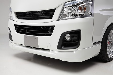 キャラバン用 フロントリップスポイラー Abs製 未塗装 0系ハイエース Nv350キャラバン専門店 カスタム 買取 カスタムパーツなら大阪 横浜 東京のcrs