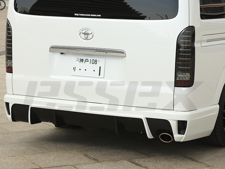 ハイエース 200系 リアバンパー ハイエース 200系 リアスムージングバンパー 標準 ORIGIN Labo