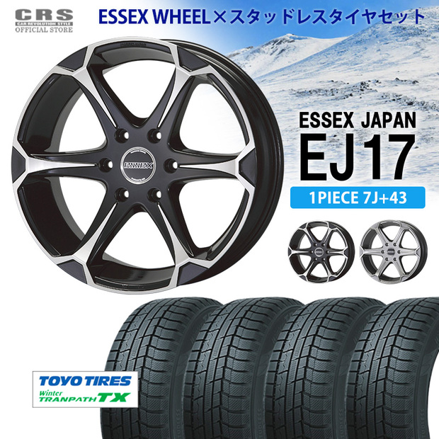 スタッドレスセッ ト EJ-17インチ 7J+43/トーヨー ウィンタートランパスTX