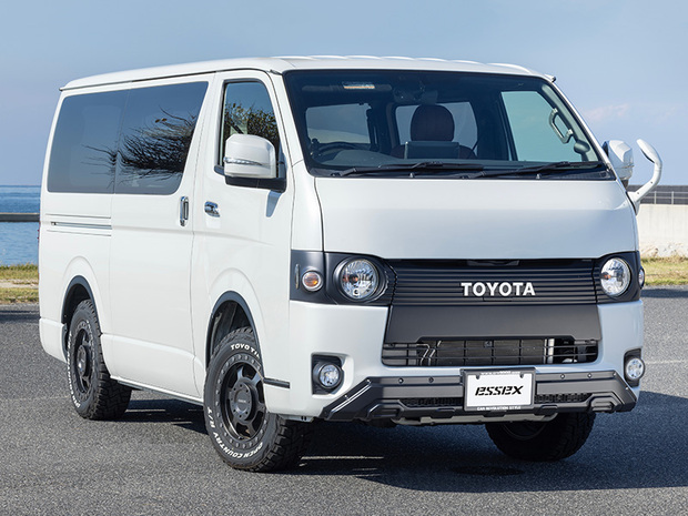 ES フロントバンパーガード ■ハイエース 標準ボディ4型以降対応
