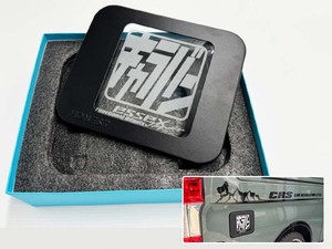 ES　ガラスリッド　キャラバン用  ESSEX×キャラバンロゴ入り