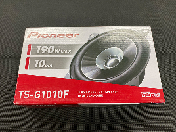 Pioneer　10cmスピーカー　TS-G1010F