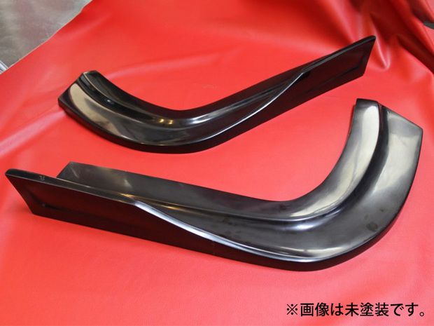 BodyLine　フロントカナード　未塗装/カーボン ■NV350キャラバン用 ナローワイド共通